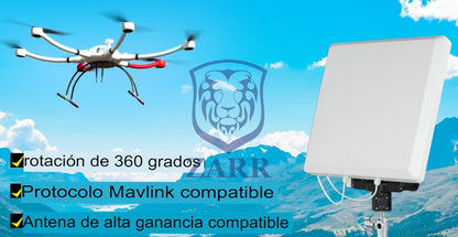 AAT Rastreador Cardan de Antena Automática para Drones