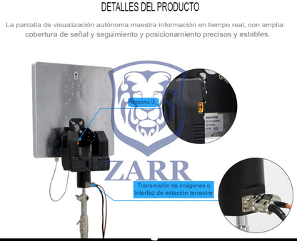 AAT Rastreador Cardan de Antena Automática para Drones