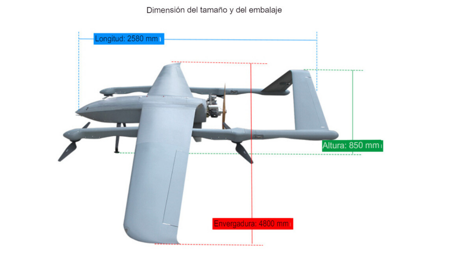 Dron SW MAX VTOL Hibrido